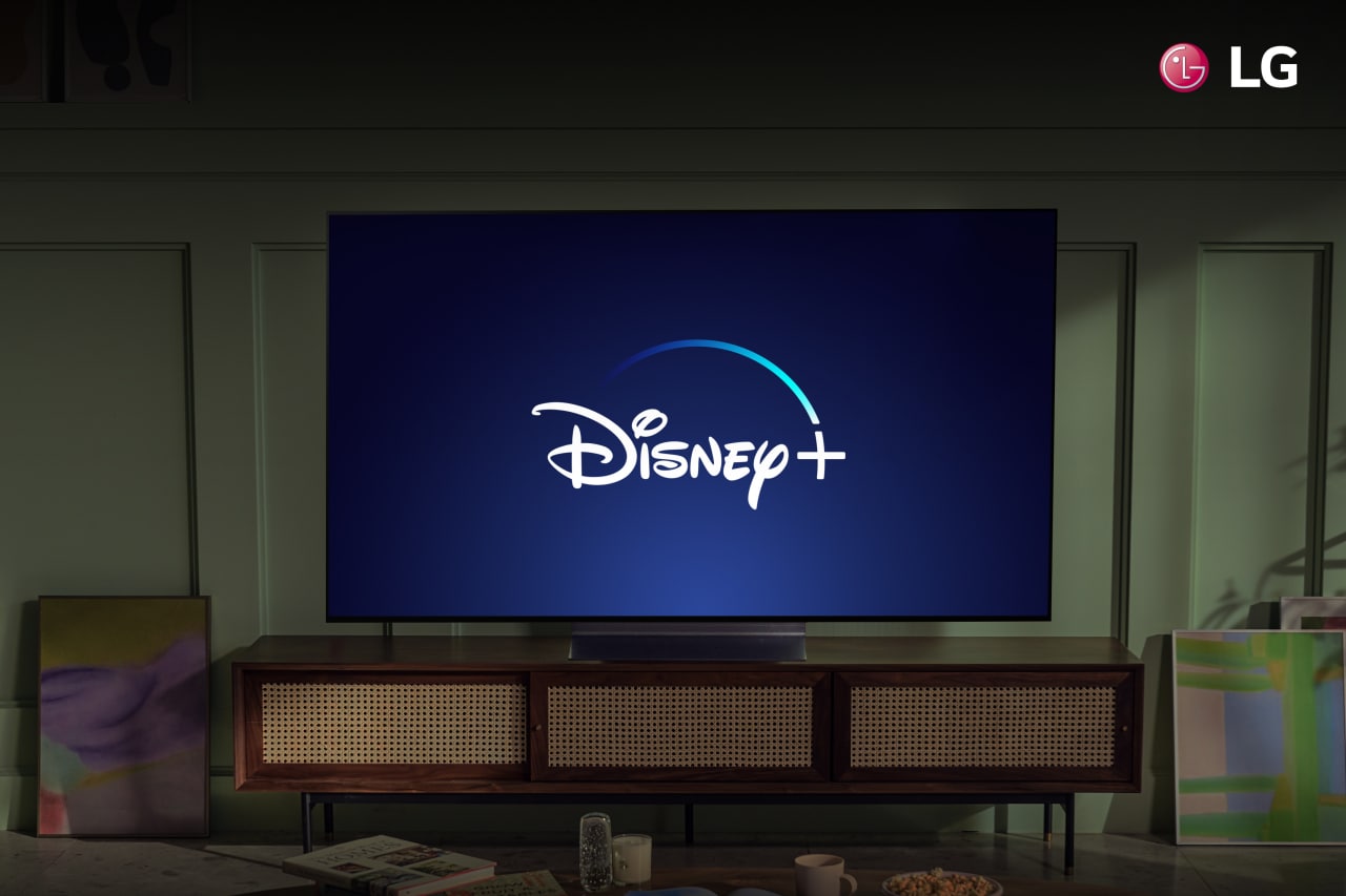 DISNEY+ AVAILABLE ON COMPATIBLE LG TVS IN MORE COUNTRIES