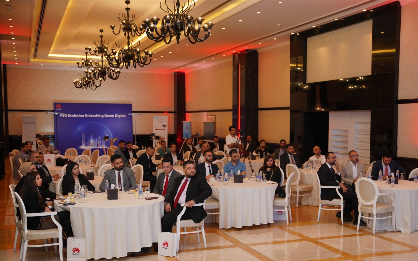 •	Summit brought together ISP industry leaders to exchange information on industry trends and unveil leading technologies and solutions to empower the optical industry’s digital transformation

Baghdad, Iraq, Oct 29, 2023 – Huawei, a leading provider of information and communications technology (ICT) infrastructure and smart devices, together with strategic partner Mindware, successfully hosted the ISP Summit 2023 in Baghdad, Iraq. The event brought together industry leaders to address the increasing demand for broadband services and explored opportunities to accelerate the deployment of all-optical Internet and next-generation networks.

Under the theme of "F5G Evolution Unleashing Green Digital" the Summit served as a platform for industry leaders in the Internet Service Provider (ISP) sector to exchange information on all-optical networks trends and showcase leading technologies and solutions in the optical field aiming to create a smarter and more resilient Internet infrastructure. The event witnessed the participation of prominent players from executives to technical experts in the ISP industry. 
 
Philippe Jarre, President of Mindware Group, said, "We are excited to partner with Huawei to provide advanced solutions to ISPs, as Iraq enters an era of rapid growth. By bringing the industry together for the Summit, we were able to demonstrate how Huawei's optical solutions can accelerate Iraq's digital transformation while having the opportunity to meet with our key partners and address the challenges they face in their network transformation journeys."     

James Zhang, Managing Director of Huawei Iraq Enterprise Business Group, said, "We are in an era of unprecedented growth where networks are struggling to manage the immense demand for services. Our optical solutions have the capability to overcome these challenges and help usher in the gigabit era. Our partnership with Mindware continues to deliver real value to Iraqi customers with differentiated customer service."             

Huawei showcased its optical innovations at the concurrent exhibition. These included the Huawei FTTR OptiXstar F30, the industry's first all-optical home network product based on the C-WAN architecture, which supports upstream transmission at 2000 Mbit/s. With six major upgrades in aesthetics, speed, rate, coverage, roaming, concurrency, and service, it provides ultra-gigabit Wi-Fi coverage and a high-quality digital home experience throughout the home.

In the ultra-broadband access field, Huawei showcased the industry's first commercial 50G PON solution to meet the increasing bandwidth demands of campuses, industrial interconnection, enterprises, and homes. The solution achieves a 25% increase in the optical power budget and supports existing ODN deployment without re-cabling. 

Iraq is undergoing massive expansion in network coverage. In 2022, ITPC, a telecom company under the Ministry of Communications of Iraq, leased the rights to operate optical networks in 15 provinces to 16 ISPs, aiming to increase the coverage of domestic access networks to 80% within three years. The ISP Summit 2023 marked another milestone in the cooperation between Huawei and Mindware, showcasing their commitment to creating a smarter internet infrastructure and driving the digital transformation in Iraq.